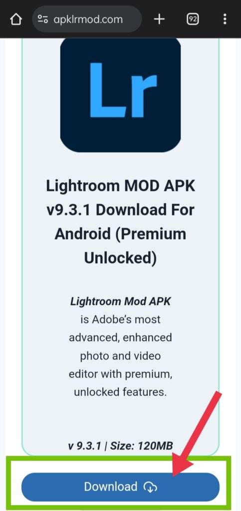 lightroom apk